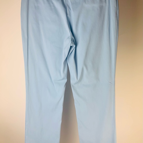 Movetes Women's Light Blue Premium Golf Pants - Picture 2 of 3